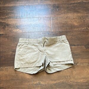 J. Crew Factory Tan Cargo Shorts Lightweight Summer Essential